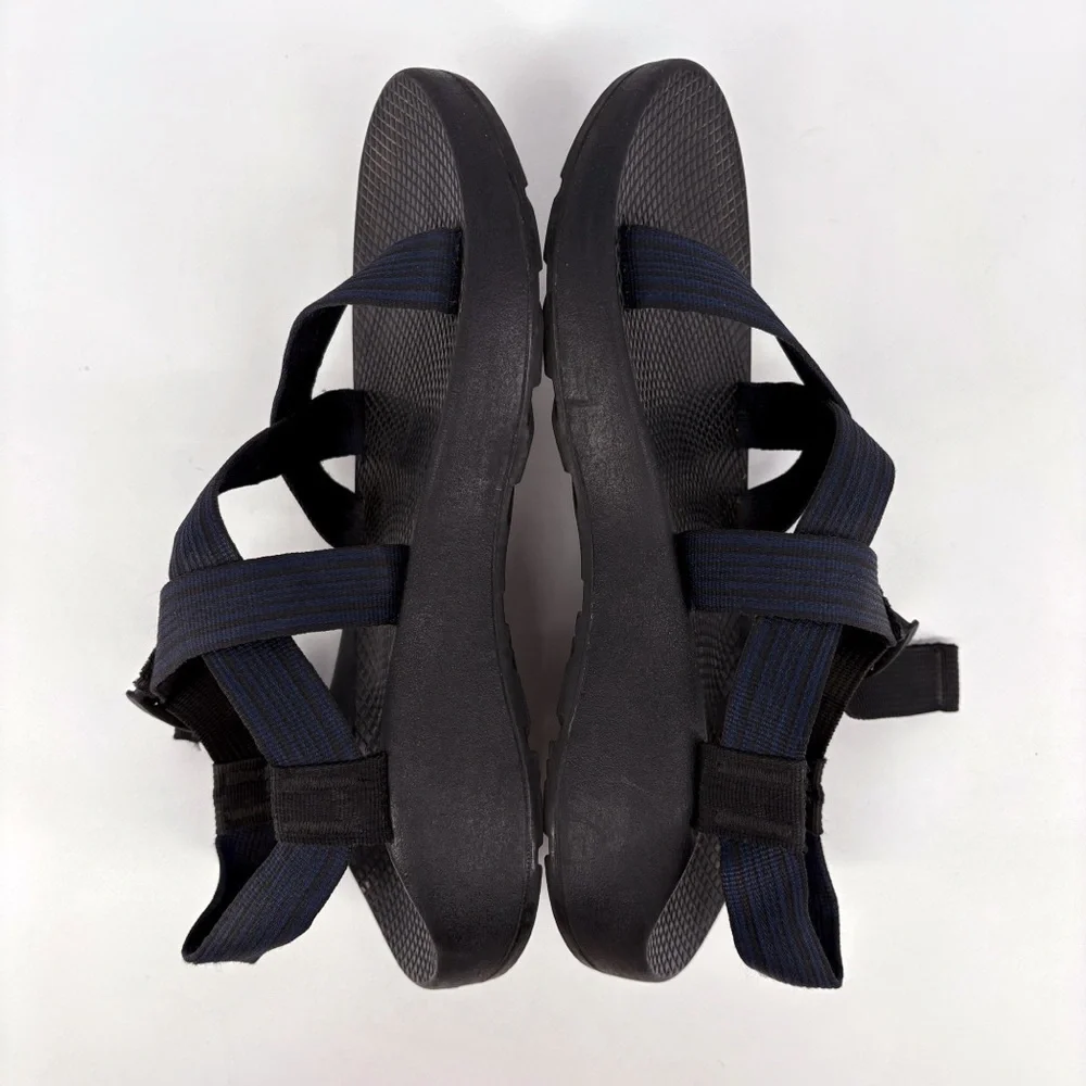 CHACO | Men’s Z1 Classic Adjustable Strap Sandals in Linear Blue | Sz 10 - Picture 7 of 11